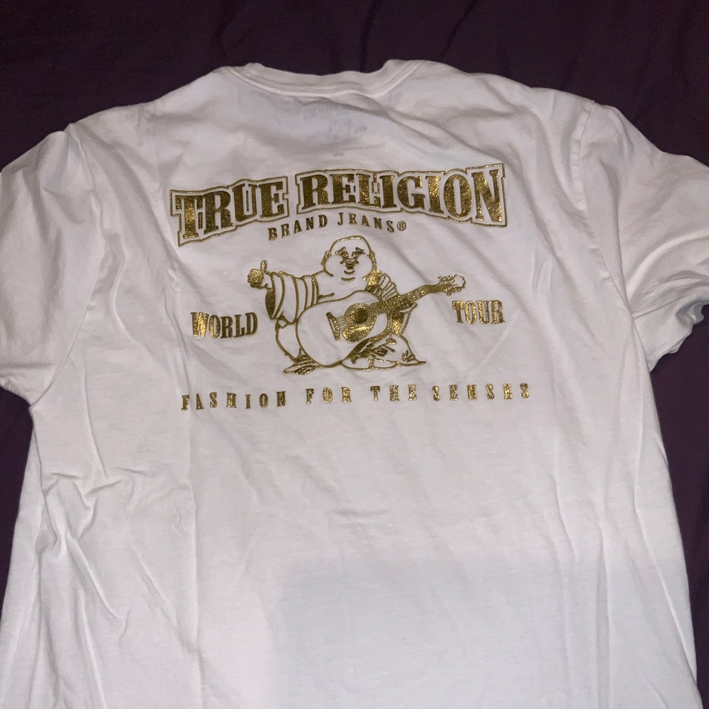 True religion classic white and gold